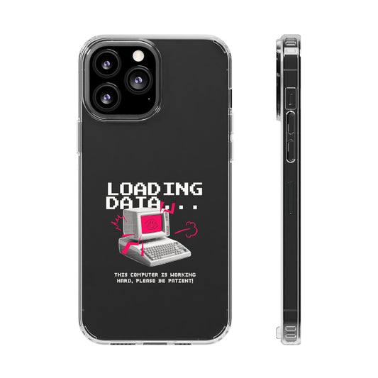 Graffiti Computer Error Page Clear Cases for iPhone and Samsung Phone Models